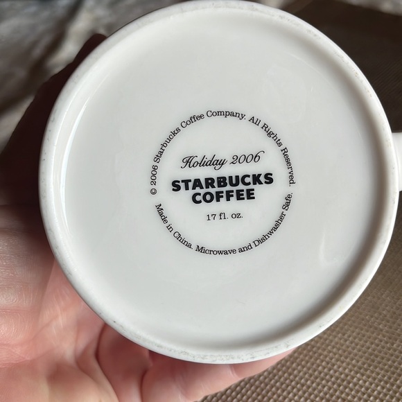 Starbucks Holiday Mug from 2006 17 oz - Picture 3 of 5